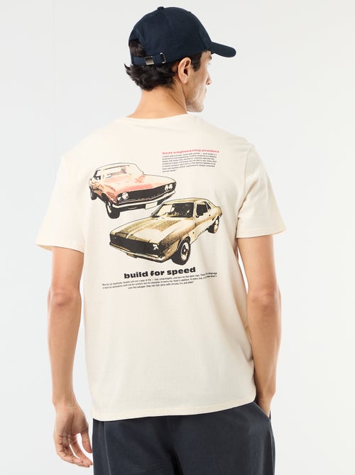 T-shirt met fantasieprint - Kiabi