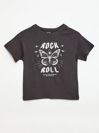 T-shirt met fantasieprint