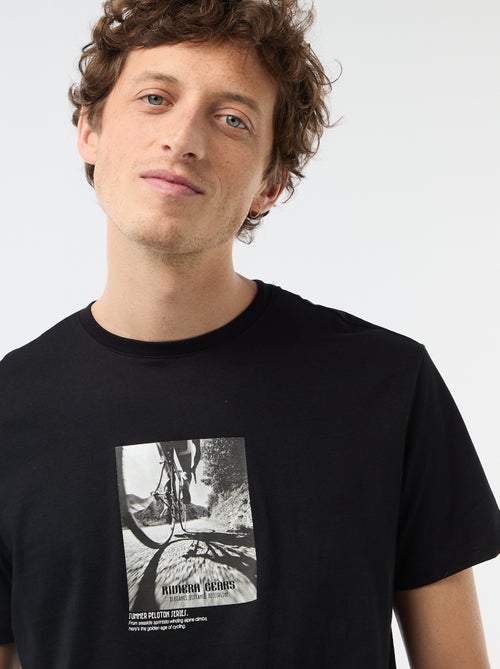 T-shirt met fantasieprint - Kiabi
