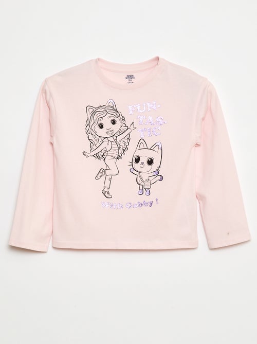 T-shirt met 'Gabby's poppenhuis'-print - Kiabi