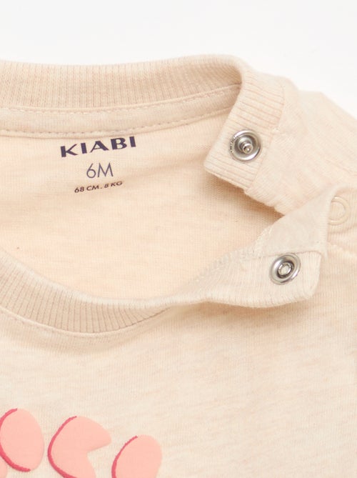 T-shirt met geanimeerde print - Kiabi