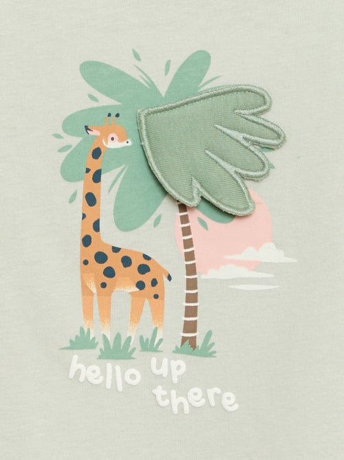 T-shirt met geanimeerde print - Kiabi