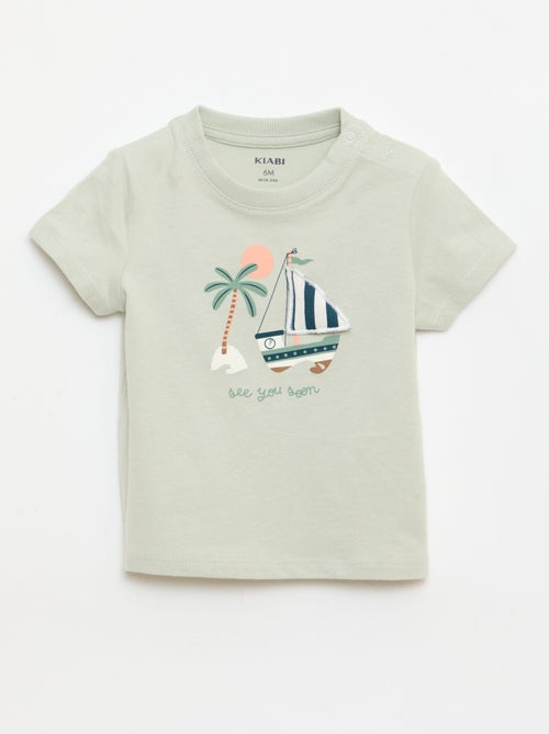 T-shirt met geanimeerde print - Kiabi