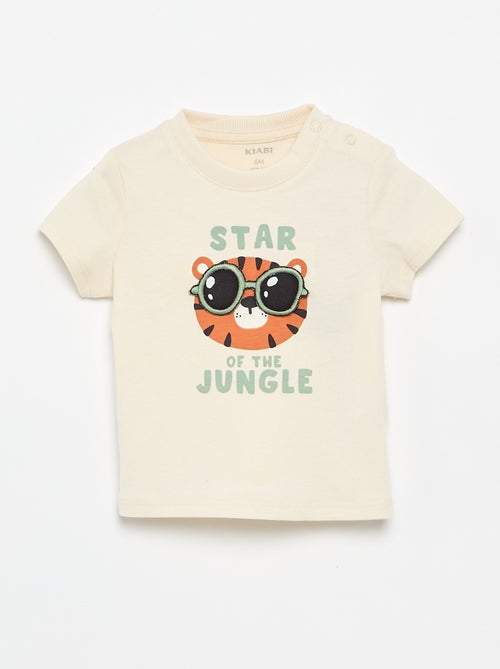 T-shirt met geanimeerde print - Kiabi