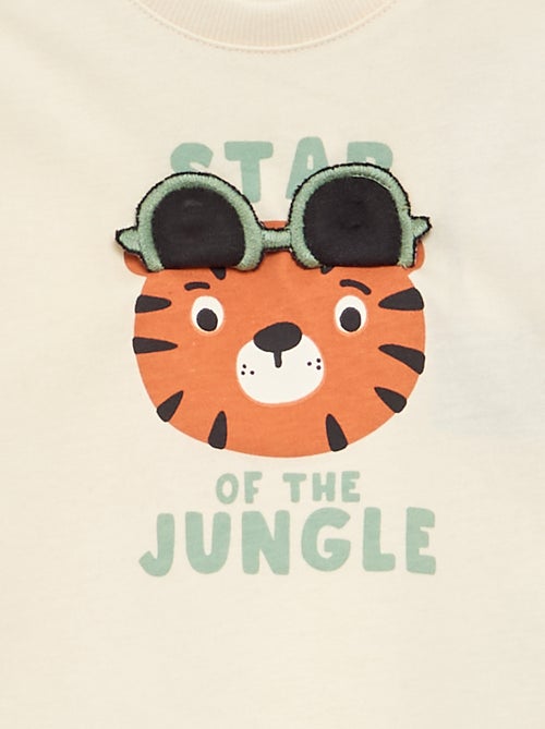 T-shirt met geanimeerde print - Kiabi