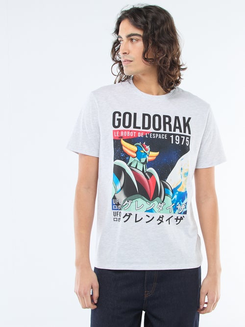 T-shirt met 'Goldorak'-print - Kiabi