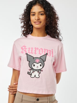 T-shirt met 'Hello Kitty & Friends'-print