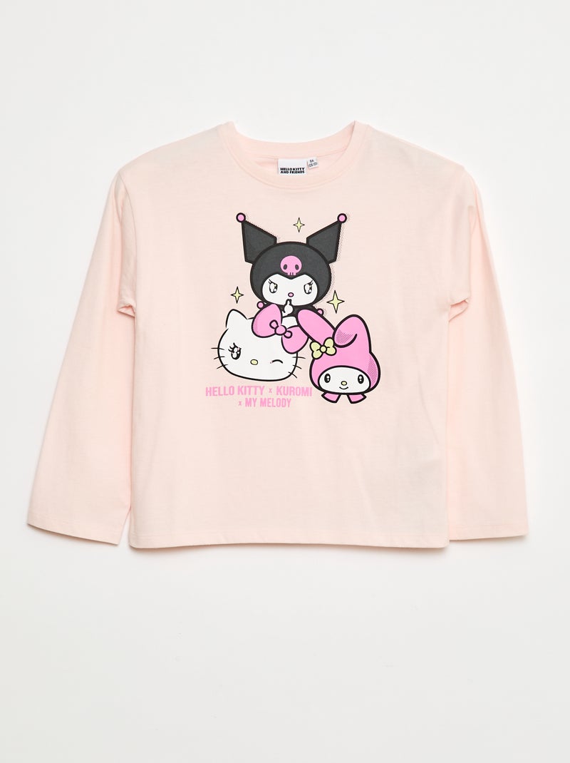 T-shirt met 'Hello Kitty'-print Rose - Kiabi