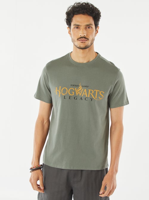 T-shirt met 'Hogwarts'-print - Kiabi