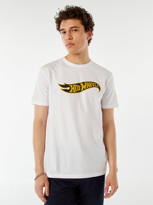 T-shirt met 'Hot Wheels'-print - Kiabi