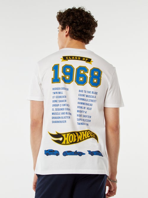 T-shirt met 'Hot Wheels'-print - Kiabi