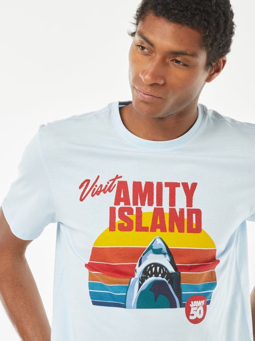 T-shirt met 'Jaws'-print - Kiabi