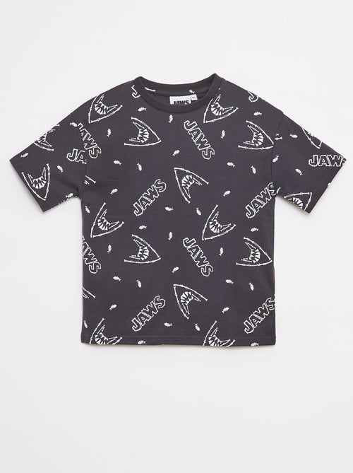 T-shirt met 'Jaws'-print - Kiabi
