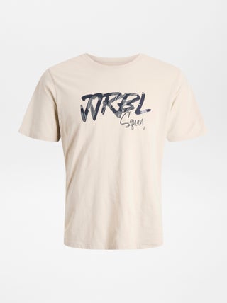 T-shirt met 'JJ Rebel'-print
