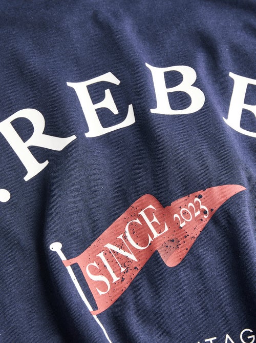 T-shirt met 'JJ Rebel'-print - Kiabi