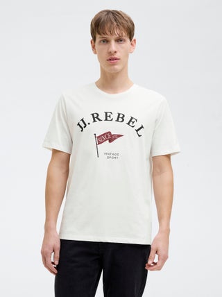 T-shirt met 'JJ Rebel'-print