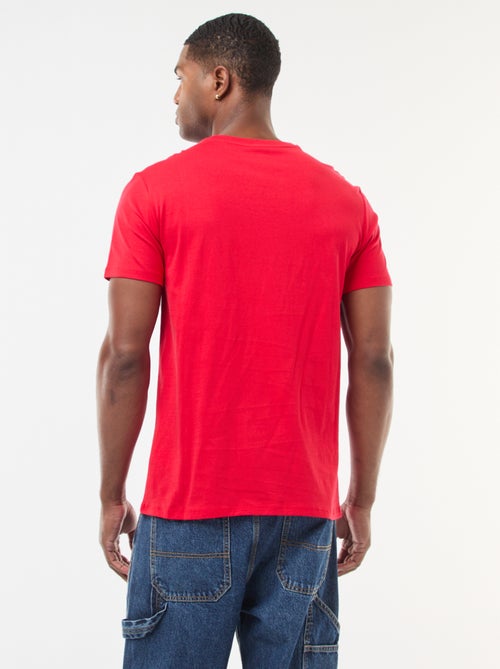 T-shirt met kerstmotief - Kiabi