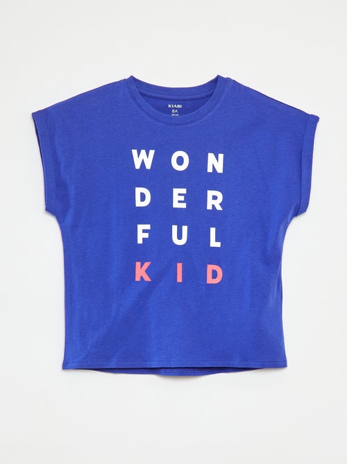 T-shirt met korte mouw - Moederdag - Kiabi