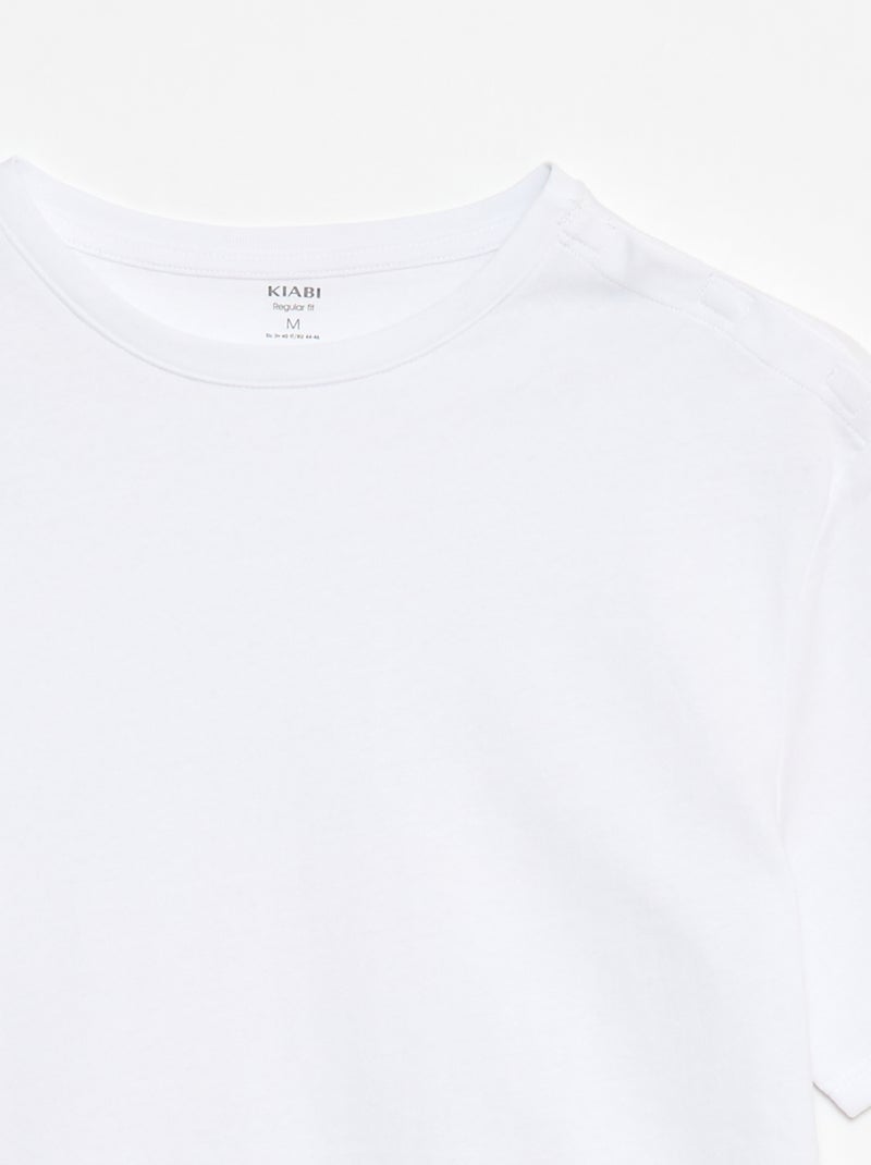 T-shirt met korte mouw - So Easy wit - Kiabi