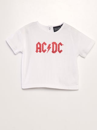 T-shirt met korte mouw 'AC/DC'