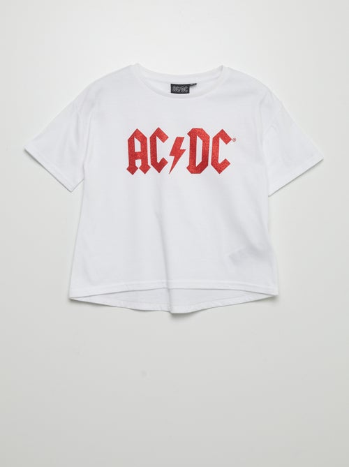 T-shirt met korte mouw 'AC/DC' - Kiabi