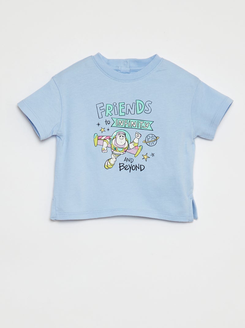 T-shirt met korte mouw 'Disney' BLAUW - Kiabi