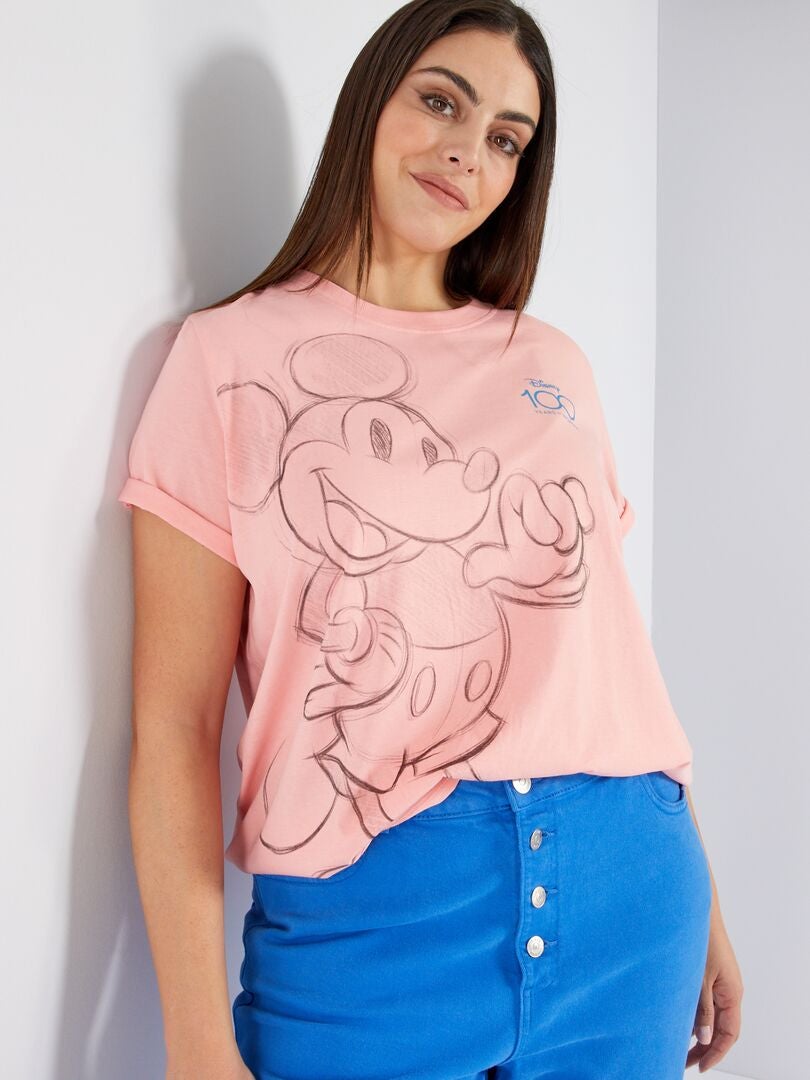 T-shirt met korte mouw 'Disney' ROSE - Kiabi