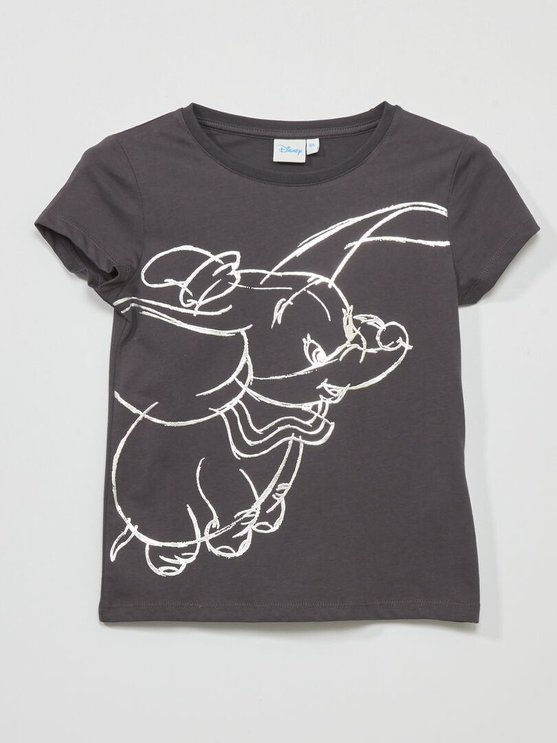 T-shirt met korte mouw 'Disney' ZWART - Kiabi
