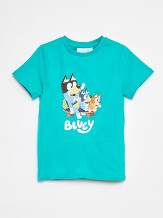 T-shirt met korte mouw en 'Bluey'-print
