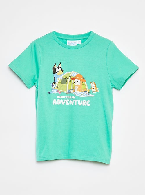 T-shirt met korte mouw en 'Bluey'-print - Kiabi