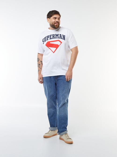 T-shirt met korte mouw en DC Comics/Superman-print - Kiabi