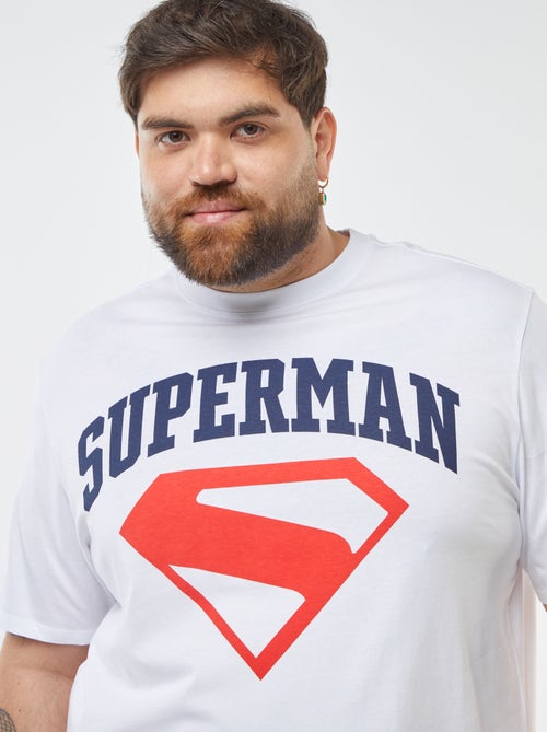 T-shirt met korte mouw en DC Comics/Superman-print - Kiabi