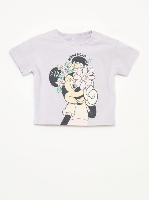 T-shirt met korte mouw en Disney-print - Kiabi