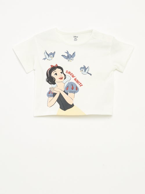 T-shirt met korte mouw en Disney-print - Kiabi
