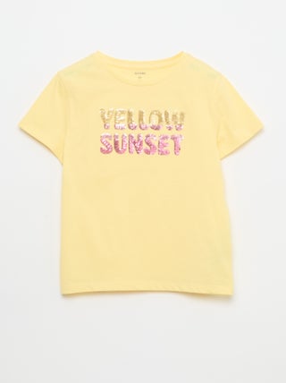 T-shirt met korte mouw en leuk detail