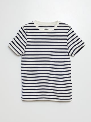 T-shirt met korte mouw en motiefje