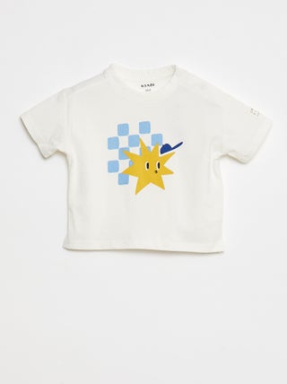 T-shirt met korte mouw en print - Grafik Edition