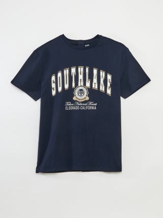 T-shirt met korte mouw en print - So Easy