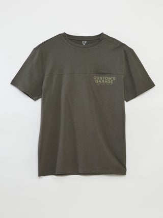 T-shirt met korte mouw en print - So Easy