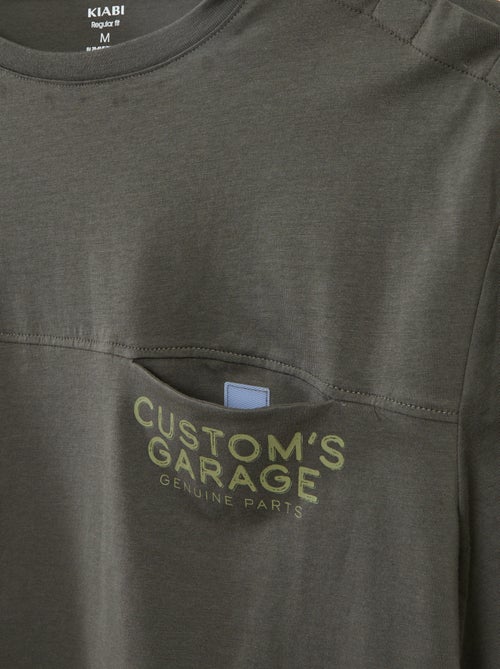 T-shirt met korte mouw en print - So Easy - Kiabi