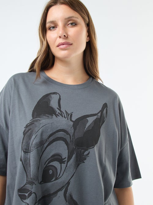 T-shirt met korte mouw en print 'Disney' 'Bambi' - Kiabi