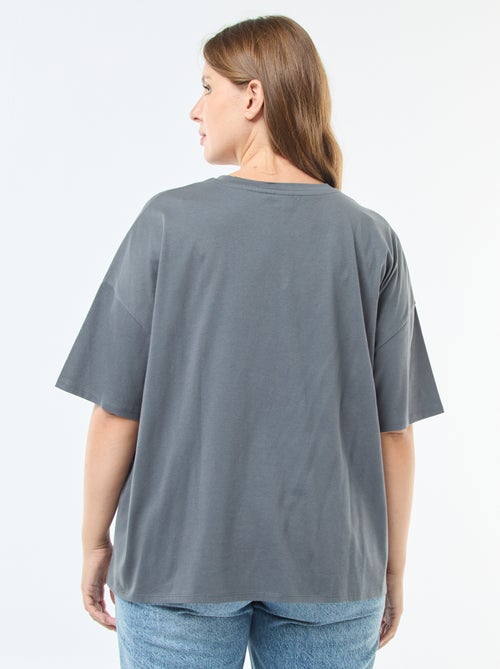 T-shirt met korte mouw en print 'Disney' 'Bambi' - Kiabi