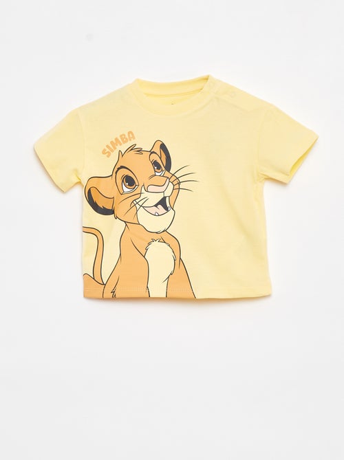 T-shirt met korte mouw en print 'Disney' - Kiabi