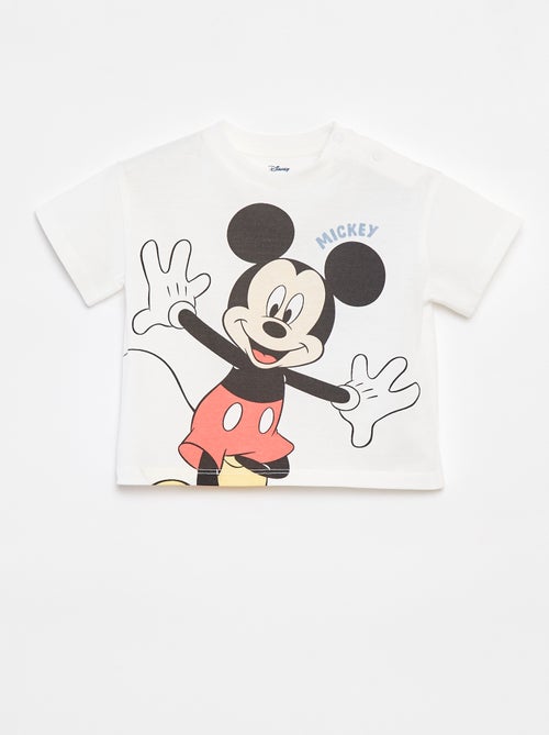 T-shirt met korte mouw en print 'Disney' - Kiabi