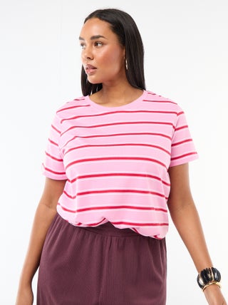 T-shirt met korte mouw en print