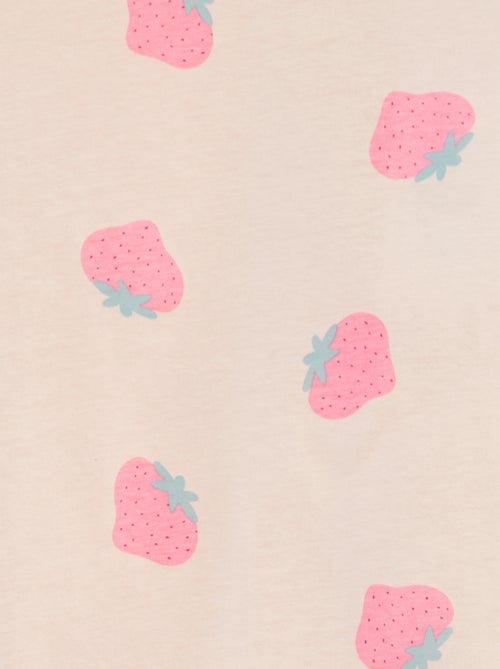 T-shirt met korte mouw en print - Kiabi