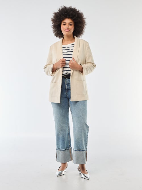 T-shirt met korte mouw en print - Kiabi