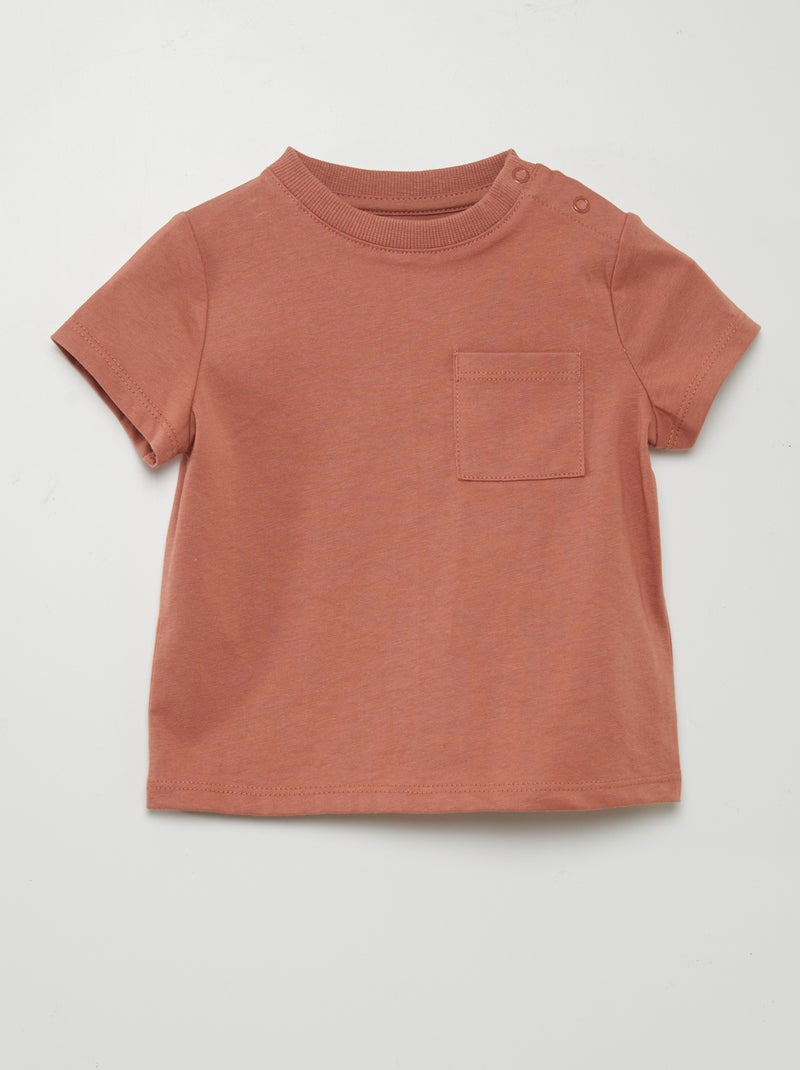 T-shirt met korte mouw met zakjes ROSE - Kiabi