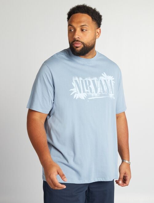 T-shirt met korte mouw 'Nirvana' - Kiabi