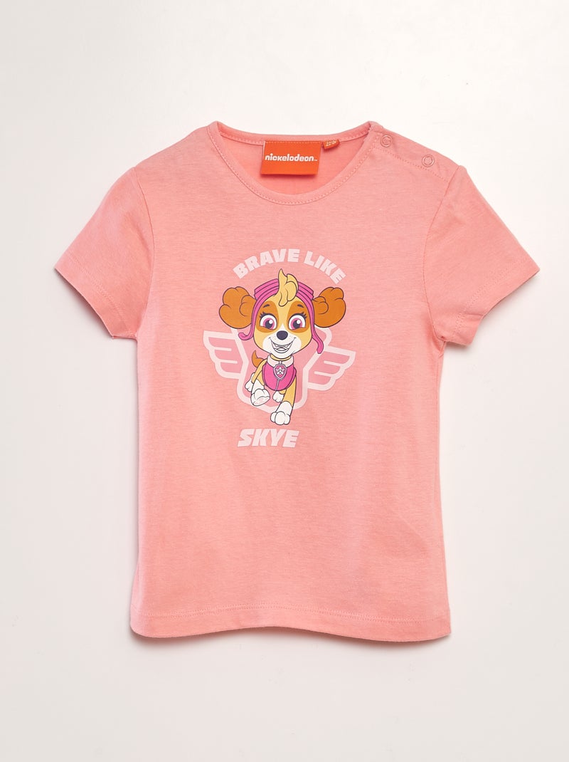 T-shirt met korte mouw 'PAW Patrol' ROSE - Kiabi